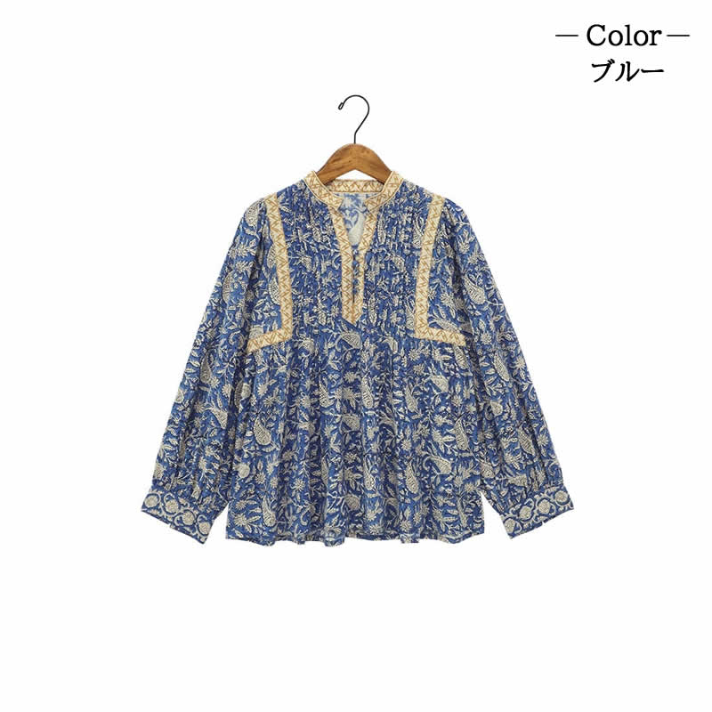 Shanti シャンティシャンティ プルオーバー シックブロック レディース