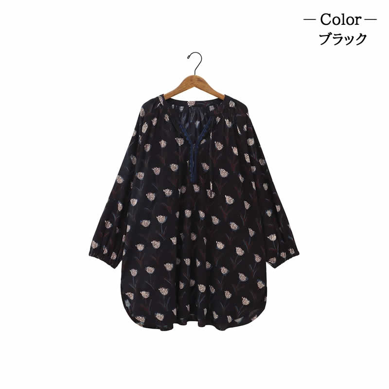 Shanti チュニック フール レディース トップス ブラウス インド