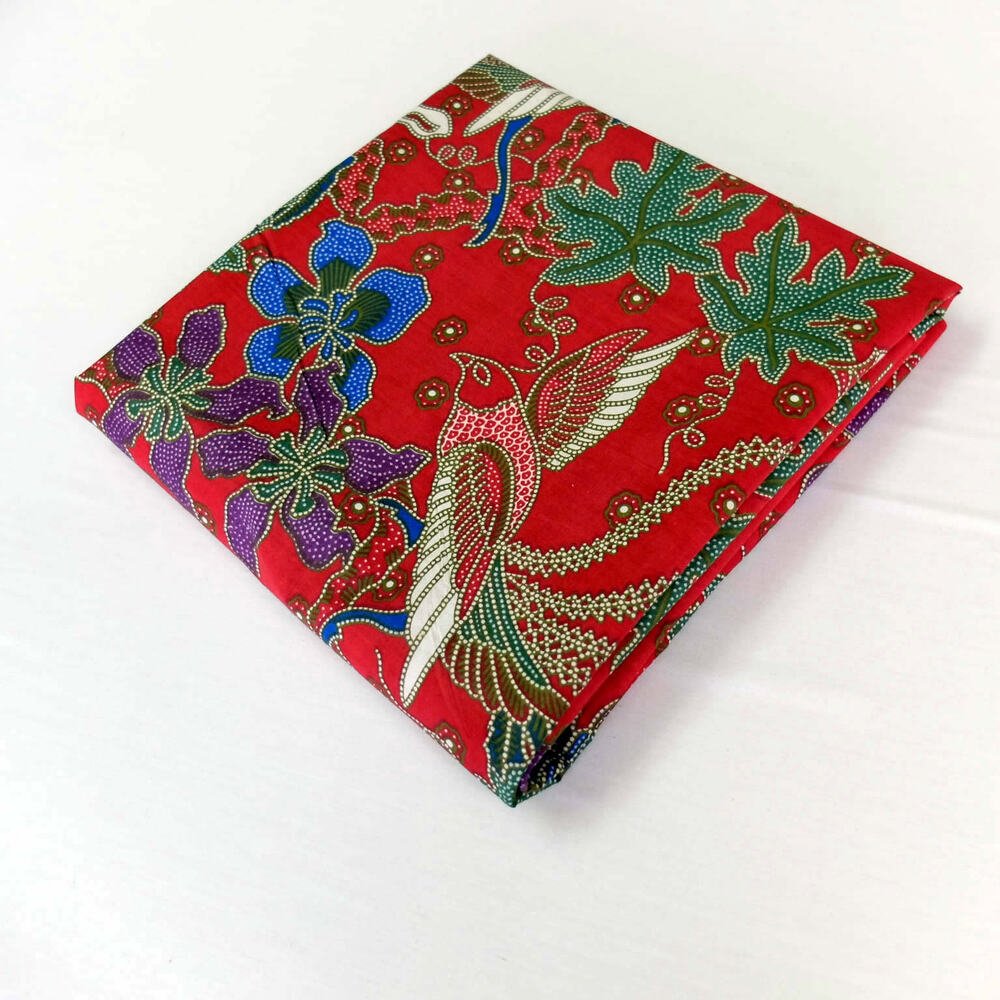 バティック−044 インドネシアのろうけつ染め 生地 アソロ ジャワ