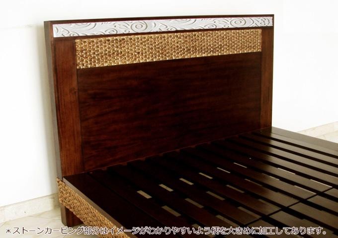 アジアン家具：ベッド　グレイスノート　ヘッドボード