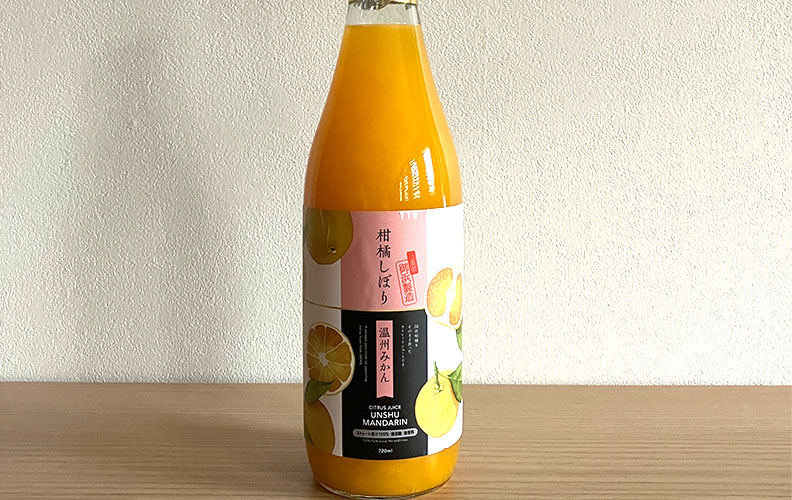 【ケース販売】辻製油 うれし野ラボ 柑橘しぼり 温州みかん 720ml×6