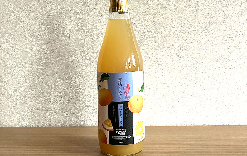 【ケース販売】辻製油 うれし野ラボ 柑橘しぼり サマーフレッシュ 720ml×6