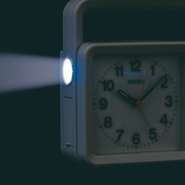 SEIKO（セイコー） 目覚まし時計 置き時計 KR885N 防災 手巻き発電