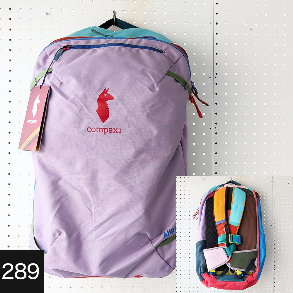 コトパクシ バッグ リュック COTOPAXI ALLPA 35L TRAVEL PACK DEL DIA バックパック フルオープン 大容量 旅行 機内持ち込み 軽量 色が選べる 正規販売店の画像
