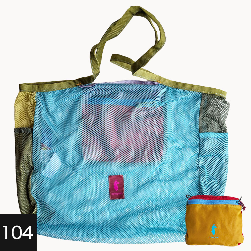 コトパクシ　メッシュトートバッグ　マルチミニポーチ　アウトドア用品　正規品 cotopaxi（コトパクシ） 【色が選べる】 メッシュバッグ トートバッグ