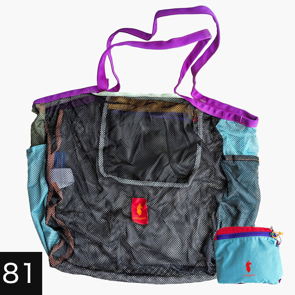 早い物勝ち!!激レアパープルカラー！コトパクシ cotopaxi メッシュトート cotopaxi（コトパクシ） 【色が選べる】 メッシュバッグ トートバッグ