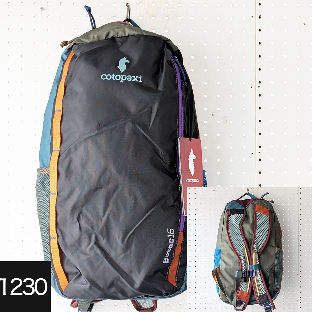 リュック バッグパック リュックサック レディース メンズ コトパクシ COTOPAXI BATAC 16L BACKPACK DEL DIA デイパック 軽量 ナイロン 色が選べる 正規販売店の画像