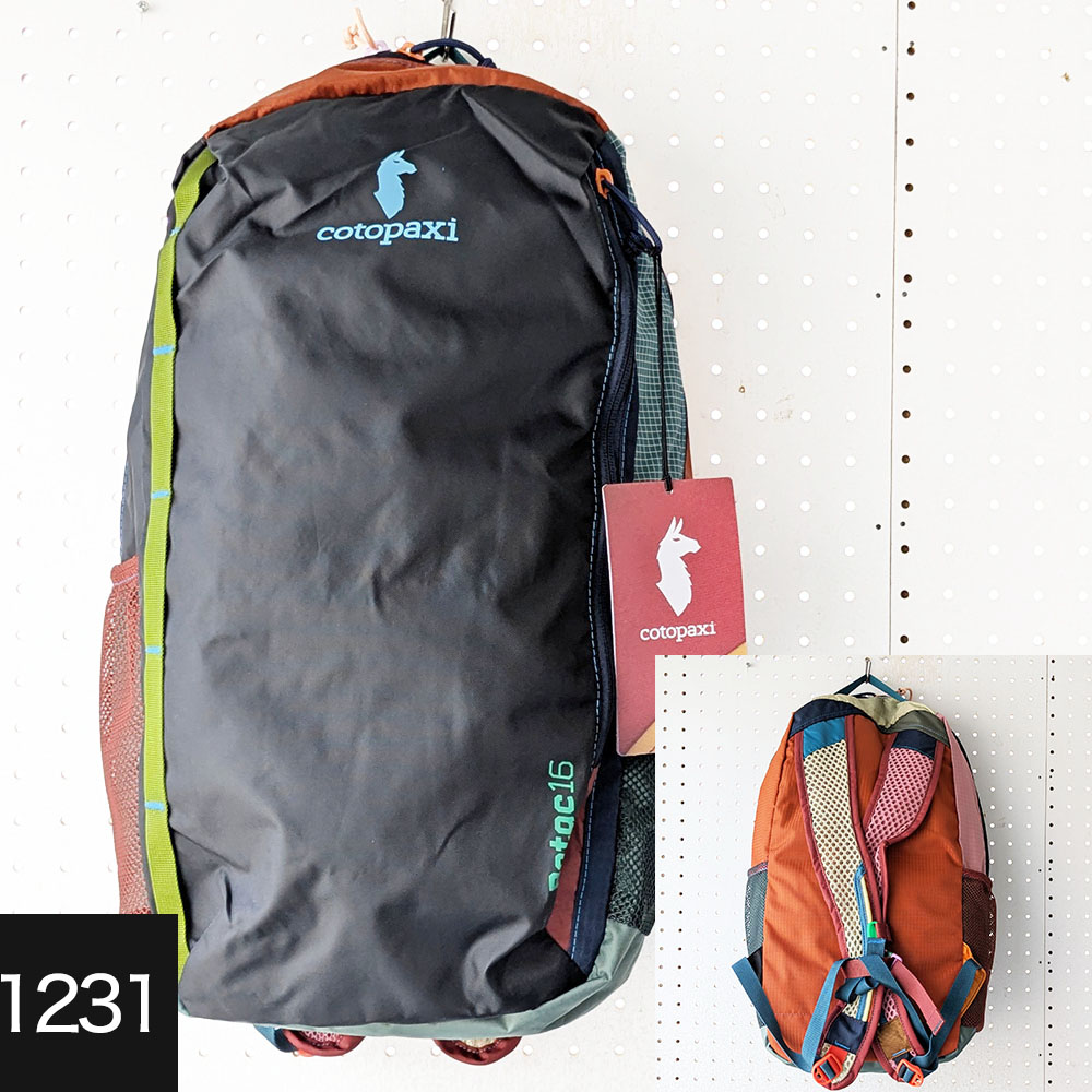 リュック バッグパック リュックサック レディース メンズ コトパクシ COTOPAXI BATAC 16L BACKPACK DEL DIA デイパック 軽量 ナイロン 色が選べる 正規販売店の画像