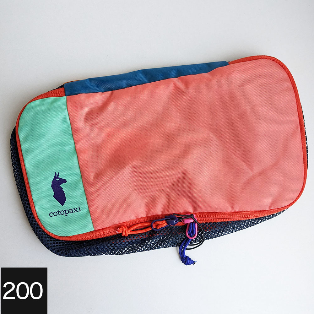 cotopaxi トラベルポーチ グレー マルチカラー cotopaxi コトパクシ 【色が選べる】 トラベルポーチ CUBO 3L