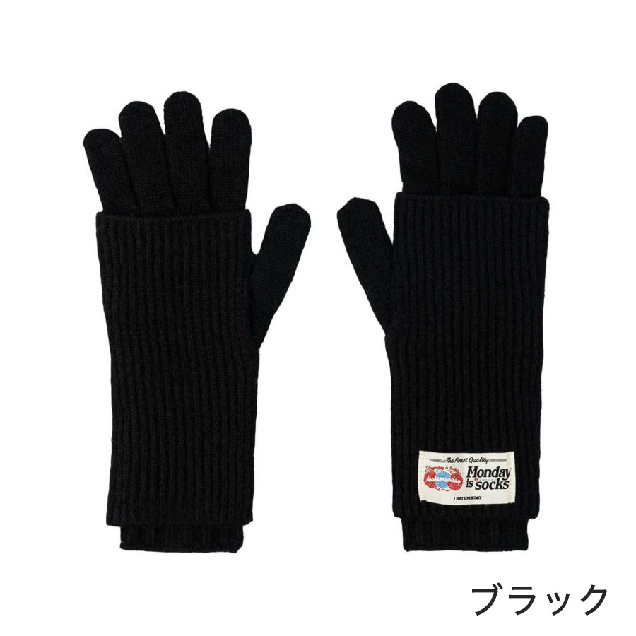 feetures（フィーチャーズ） Monday Glove 手袋 I hate monday アイ