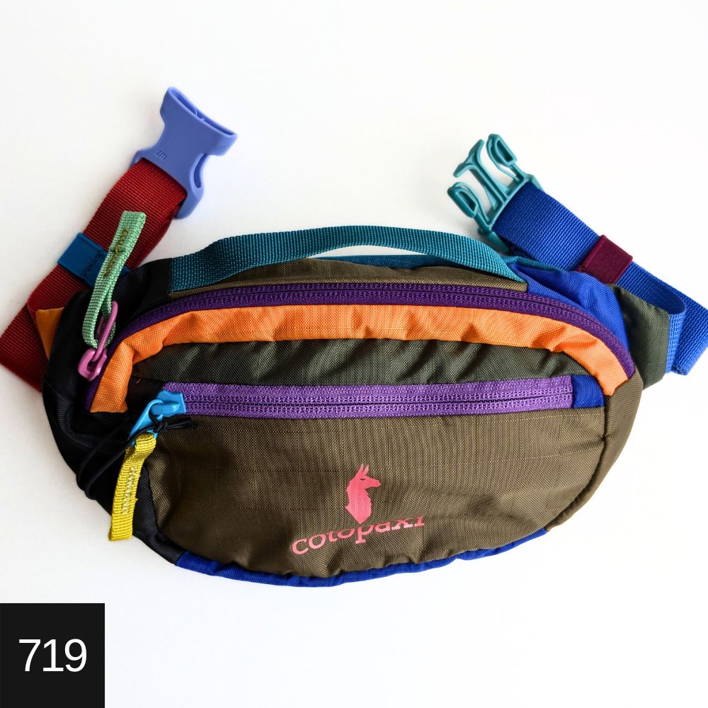 Cotopaxi コトパクシ Del Día Kapai ボディバッグ カラフル Kapai 1.5L Hip Pack - Del Día – Cotopaxi