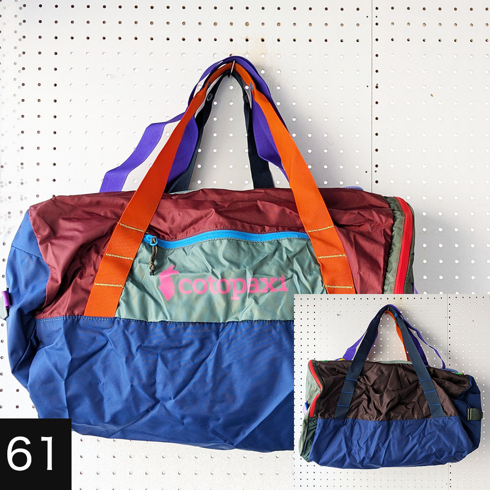 Cotopaxi コトパクシ / カラーブロック ダッフルバッグ マルチカラー cotopaxi（コトパクシ） cotopaxi LIGERA 45L DUFFEL BAG - DEL DiA