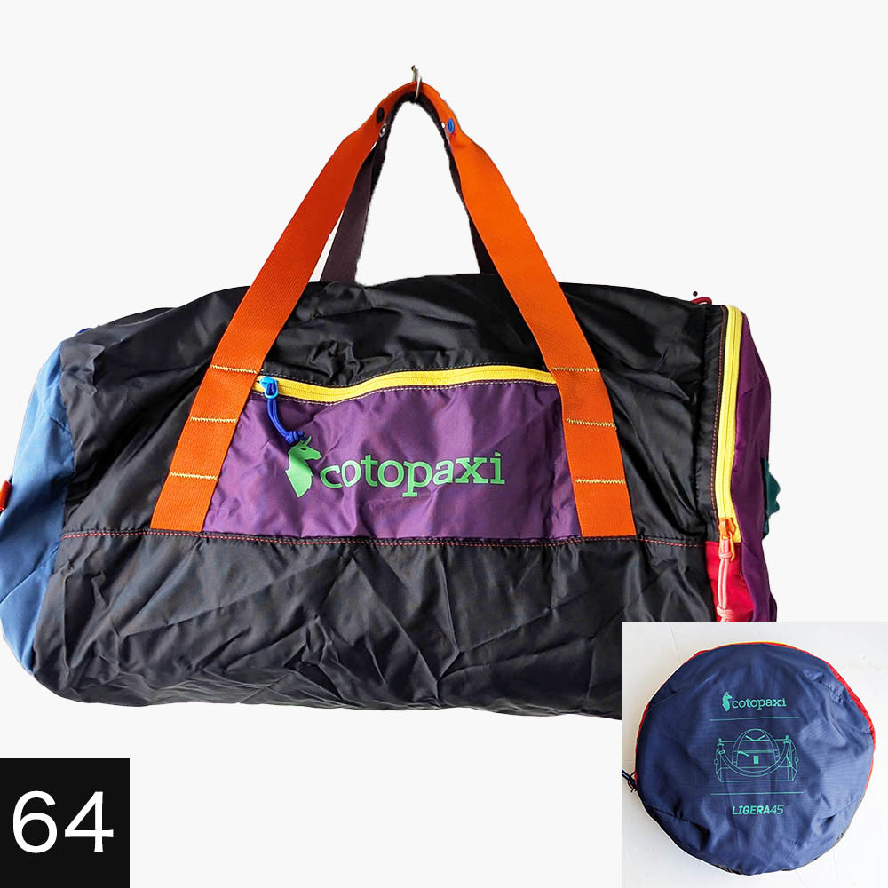 Cotopaxi コトパクシ / カラーブロック ダッフルバッグ マルチカラー cotopaxi（コトパクシ） cotopaxi LIGERA 45L DUFFEL BAG - DEL DiA