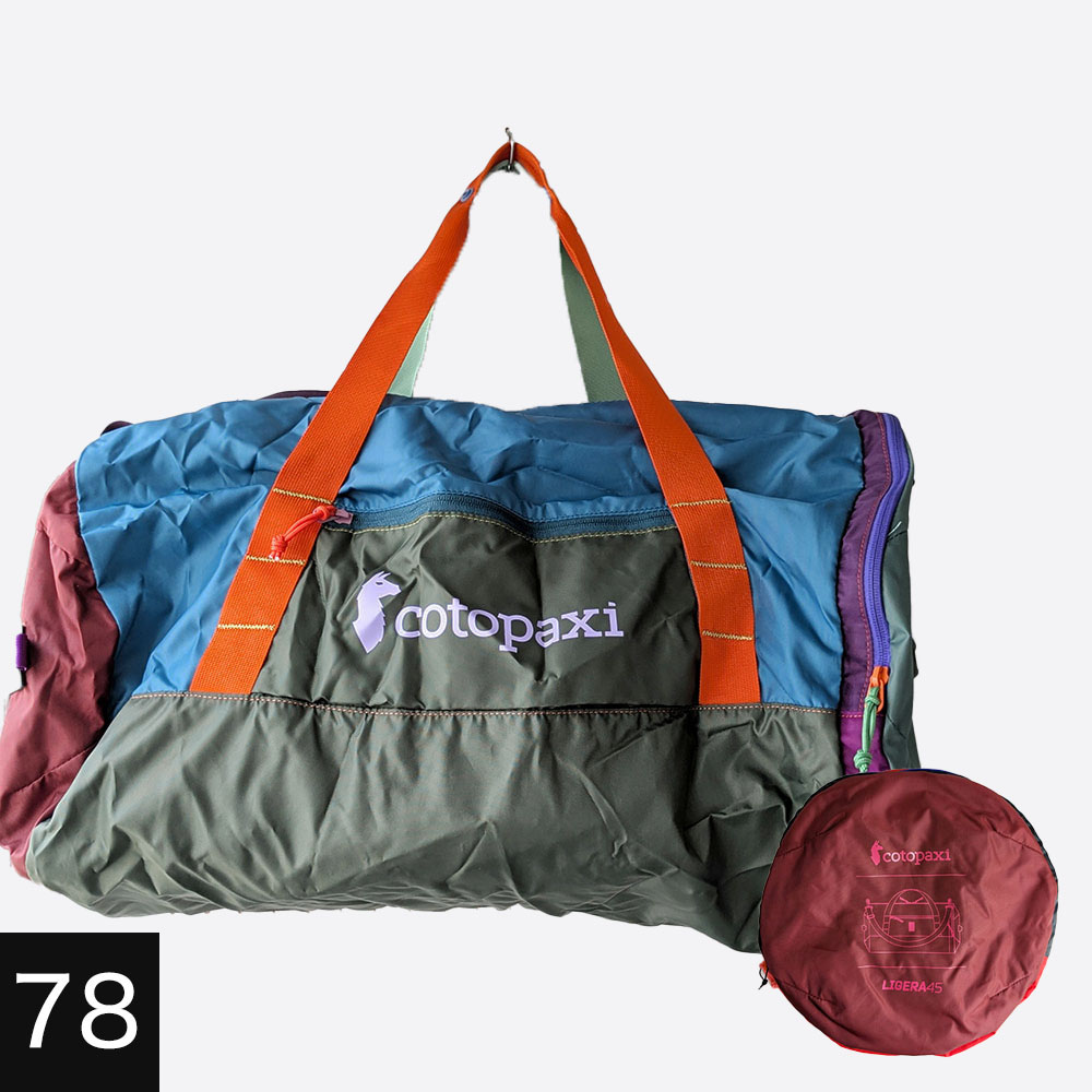 Cotopaxi コトパクシ / カラーブロック ダッフルバッグ マルチカラー cotopaxi（コトパクシ） バッグ ダッフルバッグ COTOPAXI LIGERA 45L