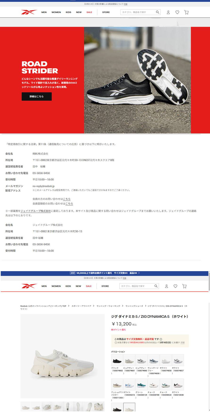 Reebok（リーボック） ジグ ダイナミカ 5/ZIG DYNAMICA 5 100074662