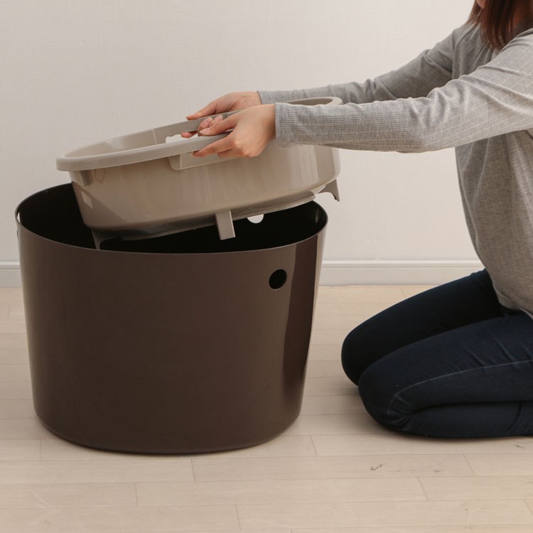 ネコトイレ猫トイレ猫トイレ猫用フタつき猫砂散らかりにくいねこトイレ上からキャットネコねこおしゃれオシャレ室内飼い室内アイリスオーヤマ
