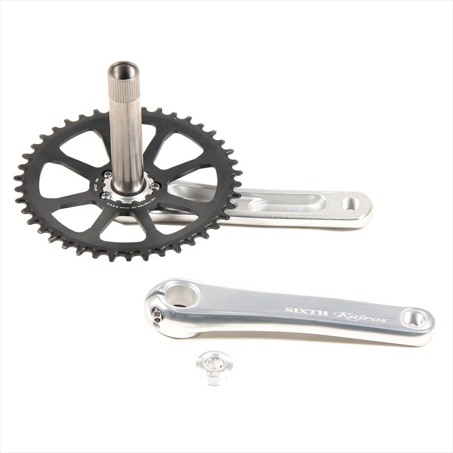 ROCKBIKES 2pc. クランク SIXTHComponents Kairos Single Crank