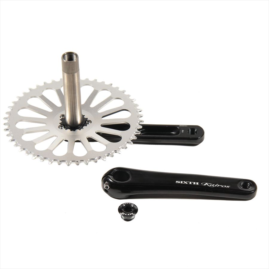 ROCKBIKES 2ピース クランク SIXTHcomponents Kairos【Radial