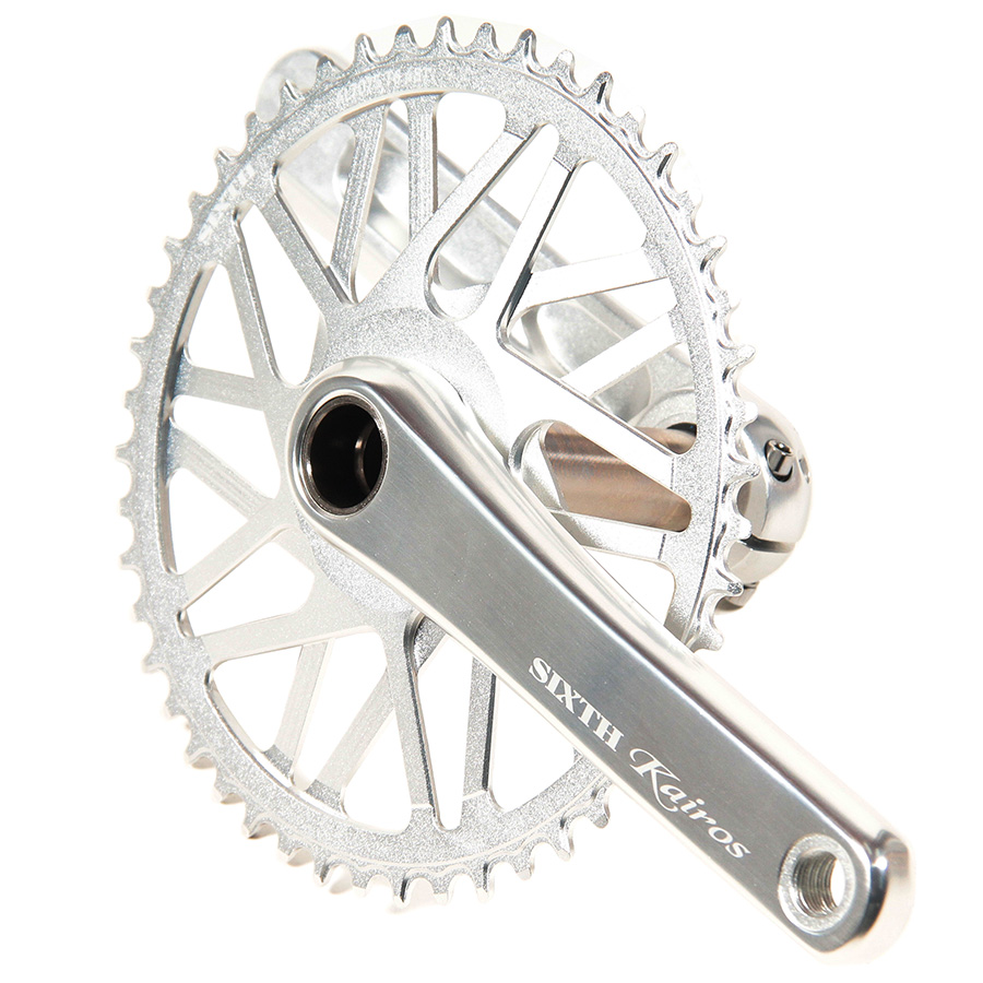 SRM ホログラムクランク　170mm 軽量クランク カーボンの完全なギアセット ロードバイククランク サイクリング