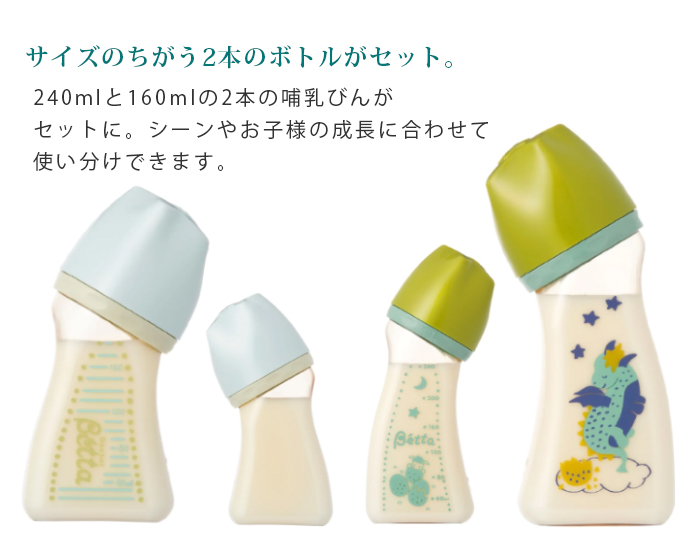 辰年干支記念 ５点ギフトセット Newborn Bottle Set