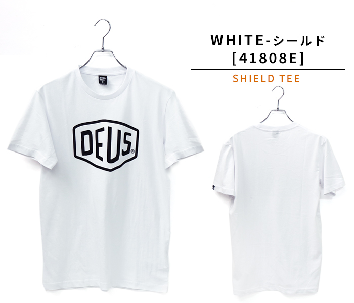 Deus Ex Machina (デウス エクス マキナ) メンズ アドレスプリント 半袖 Tシャツ