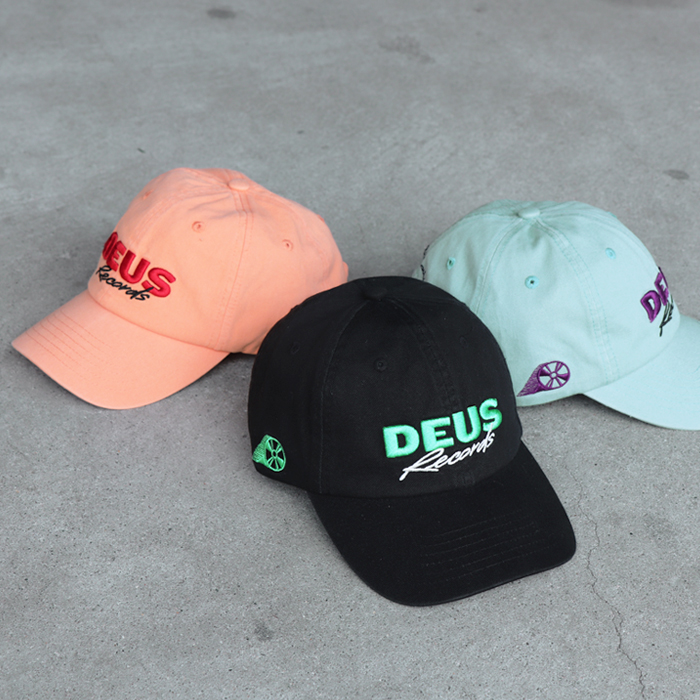 デウスデウスエクスマキナ キャップ デウス 帽子 メンズ Deus Ex Machina COMPACT DAD CAP コンパクト ダッド キャップ  DEUS RECORDS ブランド