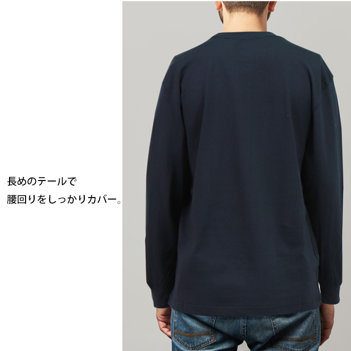 Dickies (ディッキーズ)ヘビーウェイト 長袖 無地 Tシャツ