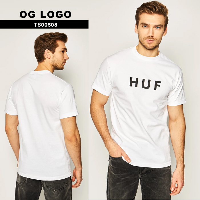 ハフ tシャツ 半袖 HUF メンズ レディース 黒 白 ブラック ホワイト TS00507 TS00508 TS00509 ロゴ ボックスロゴ  トリプルトライアングル m l xl 2xl ブランド