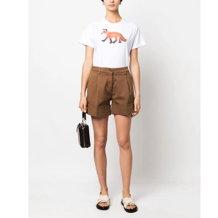 MAISON KITSUNE (メゾンキツネ) MK X ROP VAN MIERLO FOX CLASSIC TEE-SHIRT Tシャツ