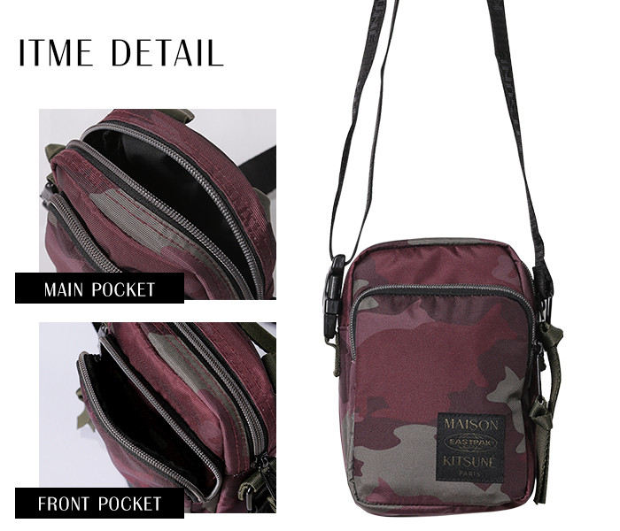 MAISON KITSUNE メゾンキツネ バッグ イーストパック EASTPAK