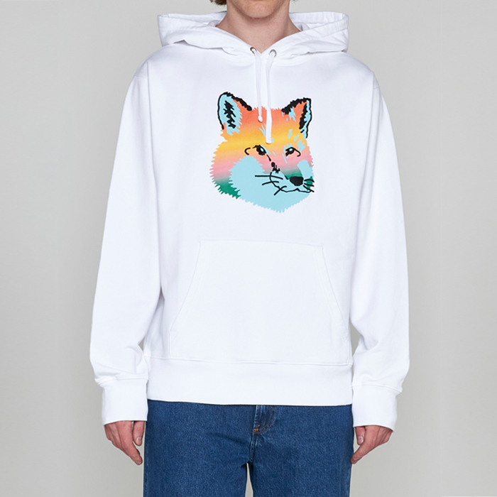 メゾンキツネ パーカー スウェット プルオーバー MAISON KITSUNE FOX 