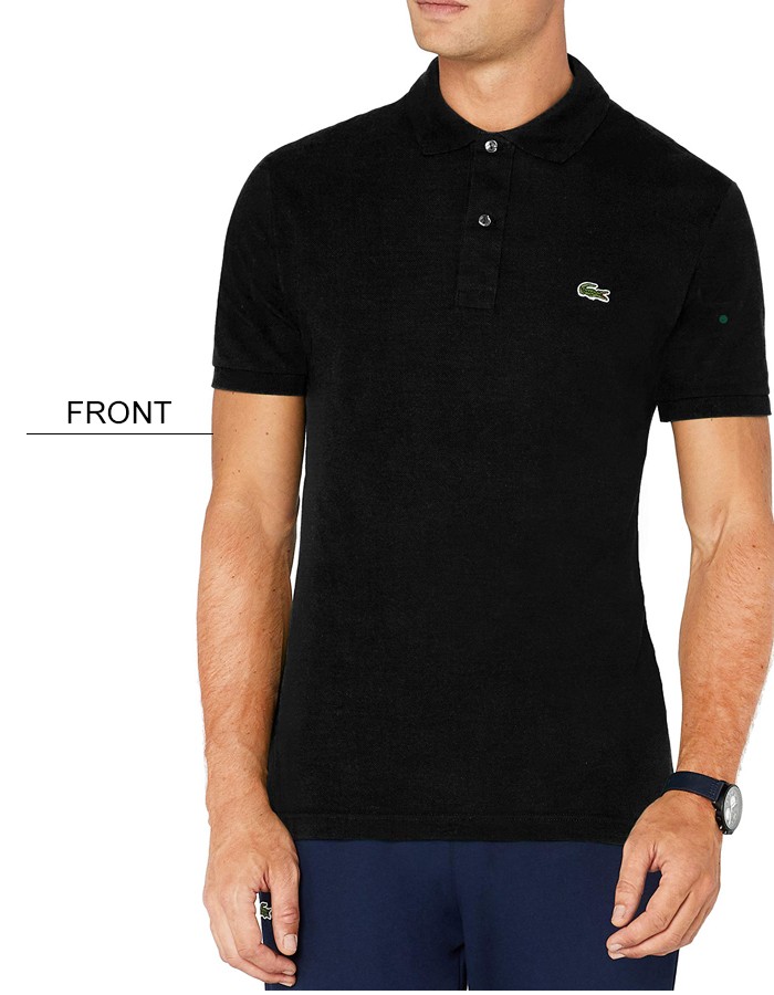 LACOSTE（ラコステ） スリム フィット コットン ポロシャツ メンズ 綿