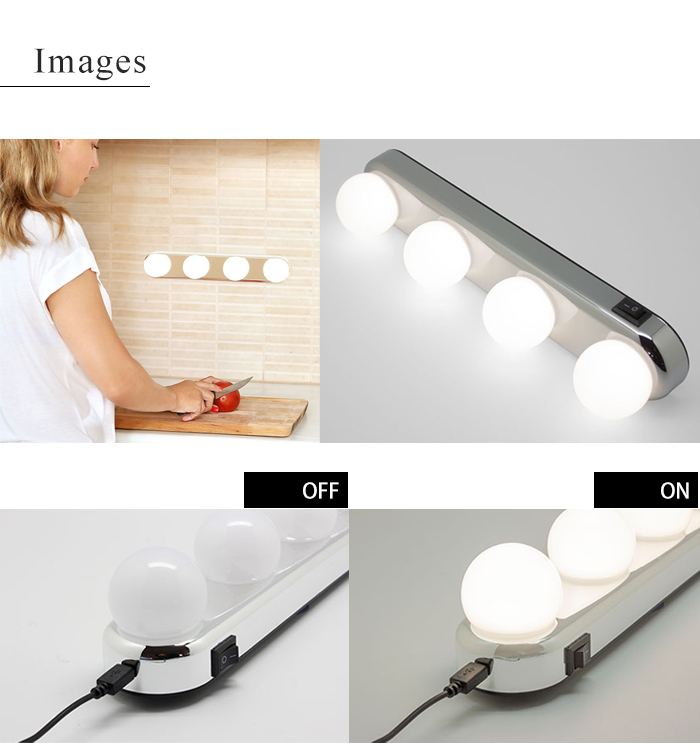 Natalie Hollywood Style LED Light
