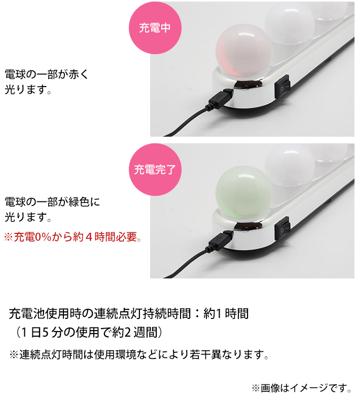 Natalie Hollywood Style LED Light