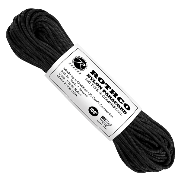 ROTHCO（ロスコ） パラコード 4mm 30m タイプ3 パラシュートコード