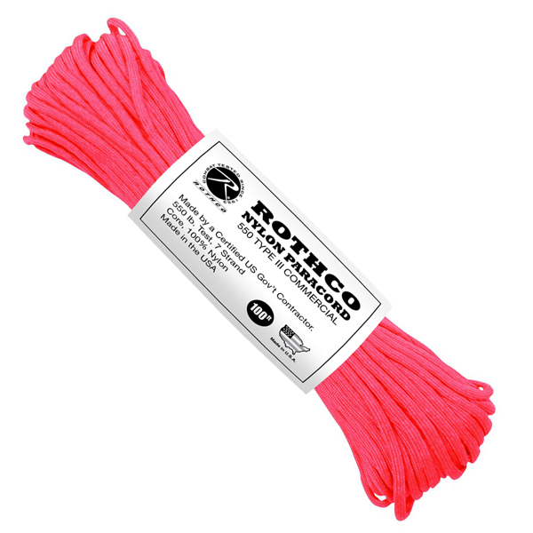 ROTHCO（ロスコ） パラコード 4mm 30m タイプ3 パラシュートコード