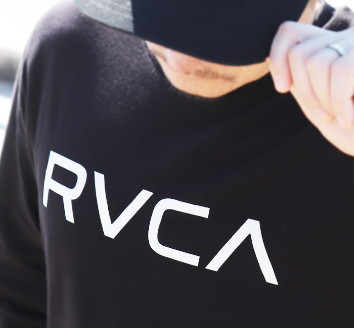 ルーカ ロンT RVCA メンズ 長袖 ロゴ カジュアル ストリート サーフ