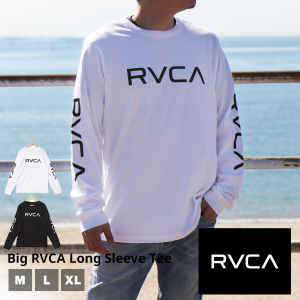 ルーカ ロンT RVCA メンズ 長袖 ロゴ カジュアル ストリート サーフ スケーター ブランド