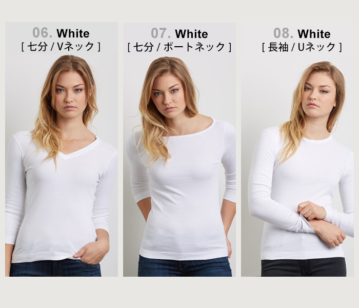 スリードッツ × Naoko Okusa パワーショルダー Tシャツ 半袖 XS