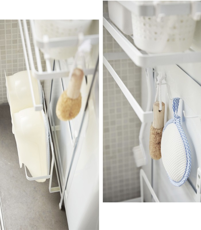 tower【タワー】Magnet Washing Machine Side Rack 洗濯機横マグネット収納ラック タワー