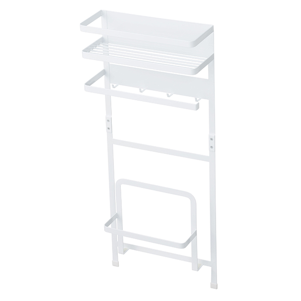 【新品】山崎実業tower 収納ラック ホワイト tower ｜ 収納ボックス下ラック タワー 2個組 ｜ 山崎実業