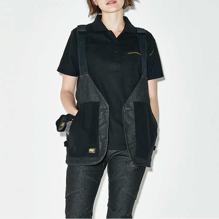 TS DESIGN [ティーエスデザイン]ワークニット[ポロシャツ] 半袖