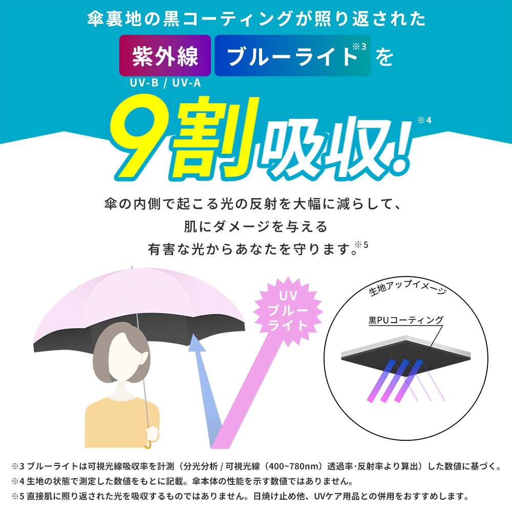 Wpc.【ワールドパーティ】 遮光 セーラー (レディース UV カット パラソル) 日傘 上品 シンプル 晴雨兼用