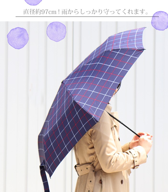 w.p.c【ワールドパーティー】kiu 【キウ】 BASIC FOLDING UMBRELLA 【ベーシック フォールディング アンブレラ】 大きめ 折りたたみ傘 雨傘 晴雨兼用 / グラスファイバー / 男女兼用