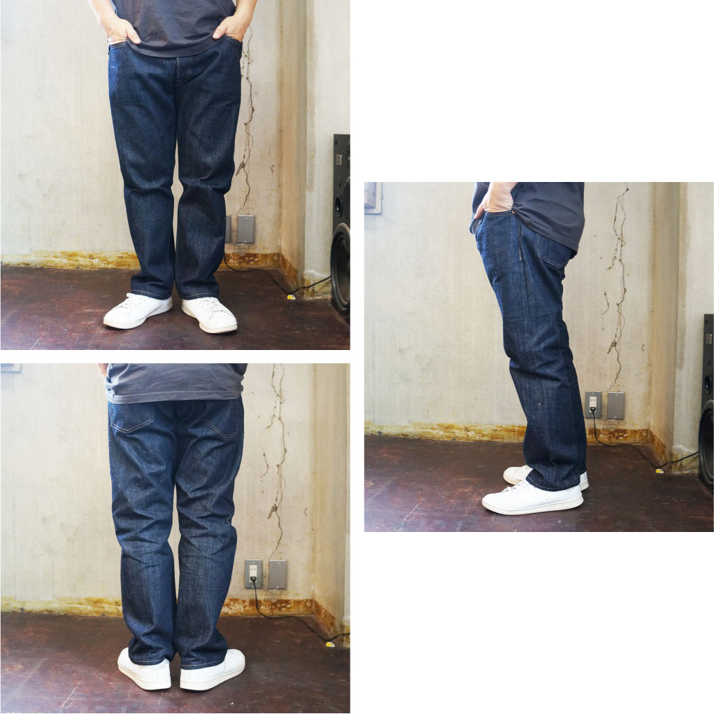 CANTON OVERALLS（キャントンオーバーオールズ）DENIM TROUSERS #1963-105 デニムトラウザーズ ストレートジーンズ