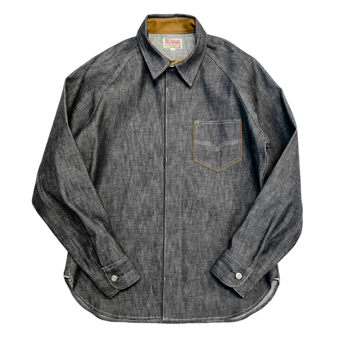 DELUXEWARE（デラックスウエア）7640 [40s DENIM SHIRT] デニムシャツ