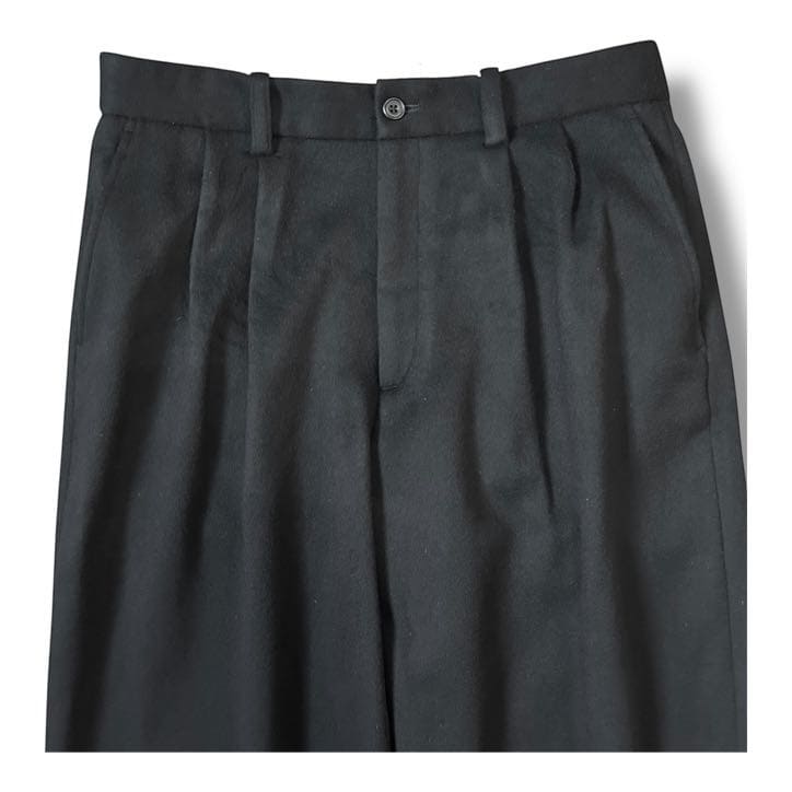 THE DAY DAY（ザ デイ）WOOL CASHMERE 2 TUCK WIDE PANTS [D25MS-04001