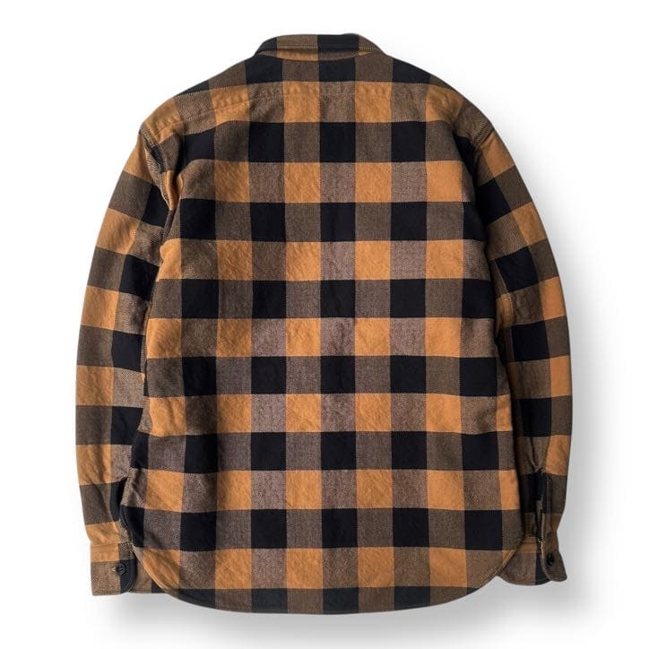 DELUXEWARE（デラックスウエア） HV-00A[50s BUFFALO CHECK] YELLOW
