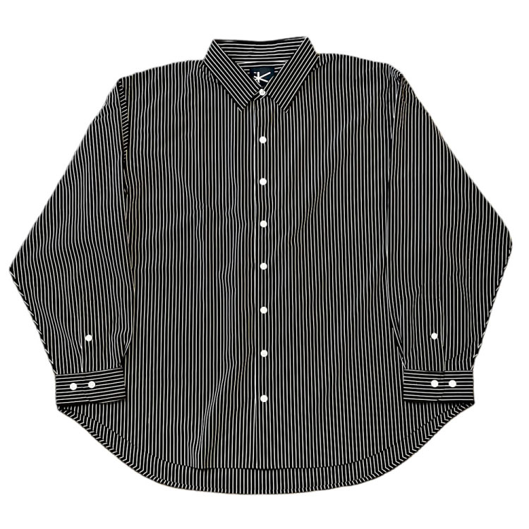 KANEMASA PHIL.（カネマサフィル） Pencil Stripe Dress Jersey Shirt