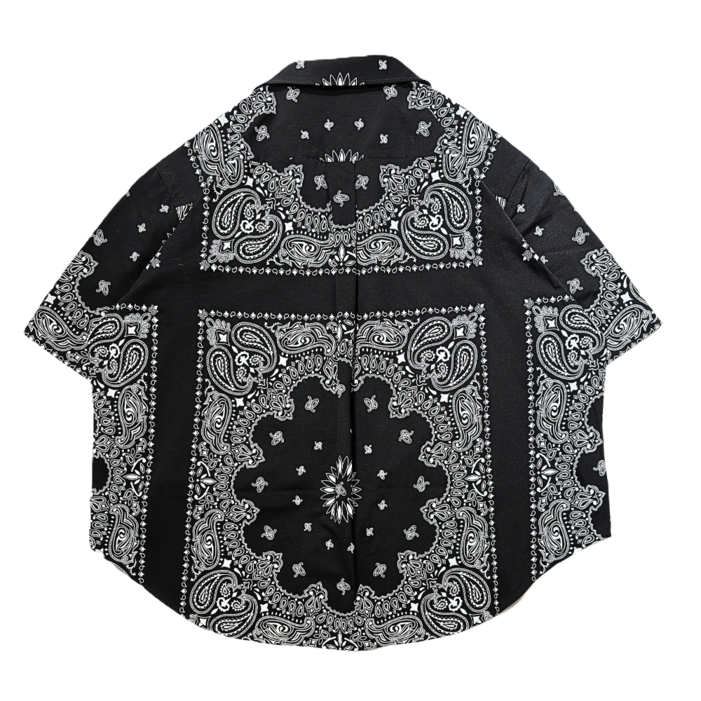 【極美品】カネマサフィル KANEMASA PHIL ブラック M KANEMASA PHIL.（カネマサフィル） 46G Atmosphere PHIL.Print Open